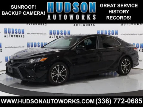 Black 2018 Toyota Camry SE for sale in Greensboro, NC