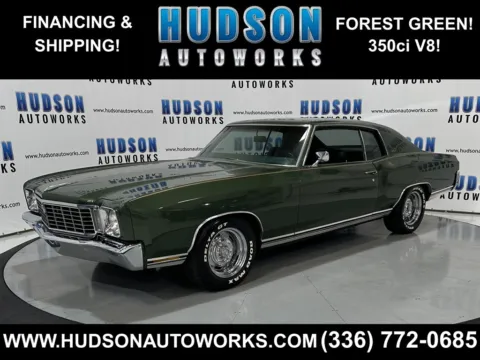 Green 1972 Chevrolet Monte Carlo for sale in Greensboro, NC