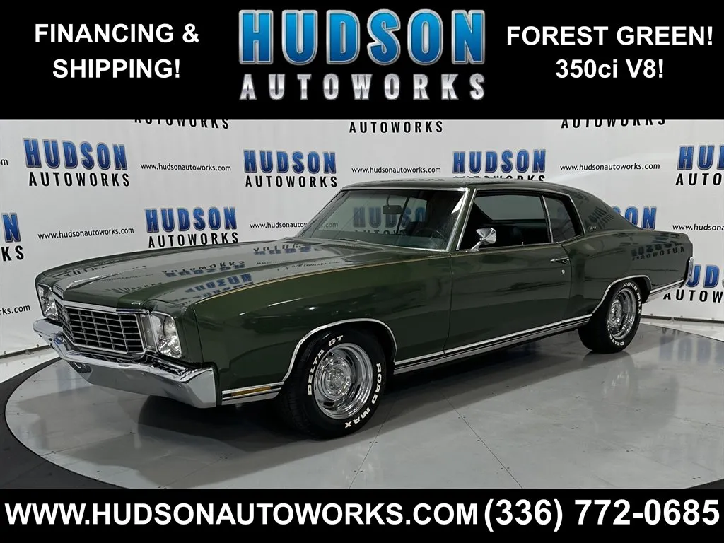 Green 1972 Chevrolet Monte Carlo for sale in Greensboro, NC