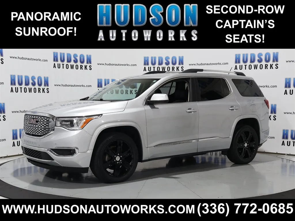 Silver 2017 GMC Acadia Denali for sale in Greensboro, NC