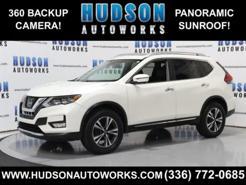White 2017 Nissan Rogue SL for sale in Greensboro, NC