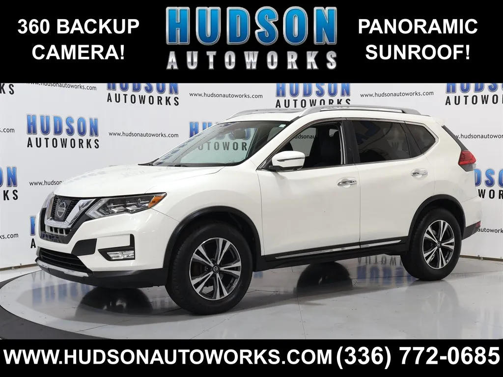 White 2017 Nissan Rogue SL for sale in Greensboro, NC