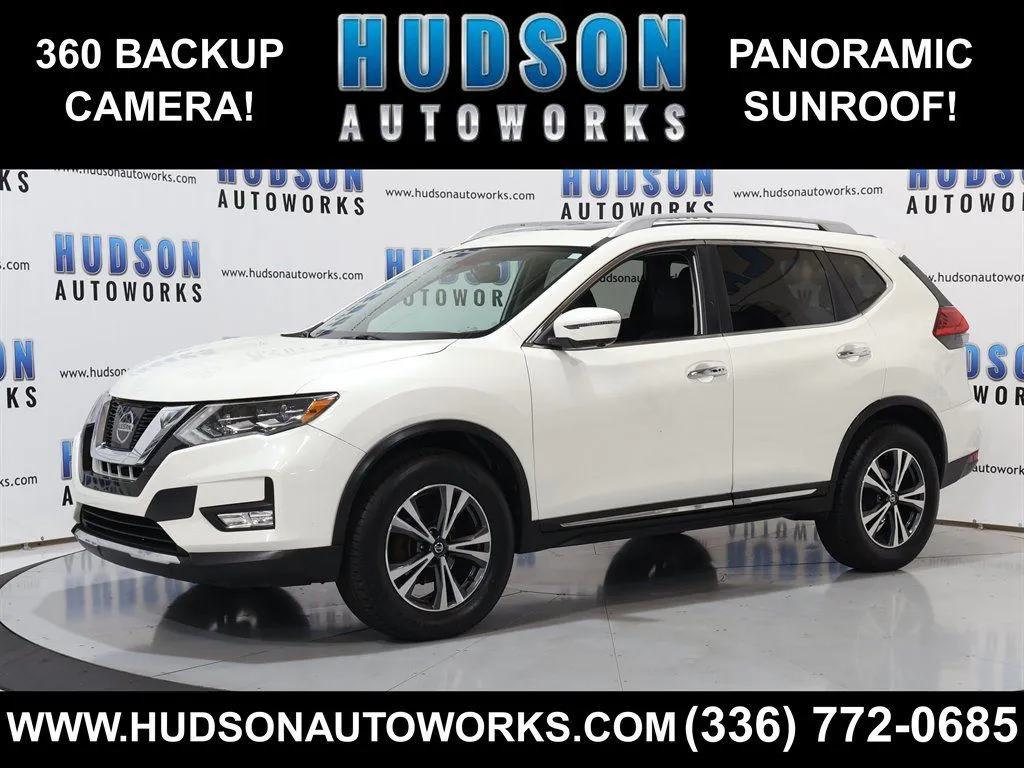 White 2017 Nissan Rogue SL for sale in Greensboro, NC