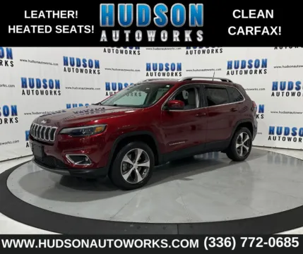 Red 2019 Jeep Cherokee Limited for sale in Greensboro, NC