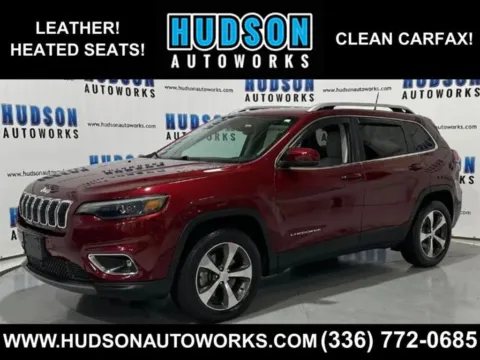 Red 2019 Jeep Cherokee Limited for sale in Greensboro, NC