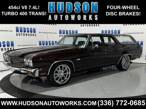 Purple 1970 Chevrolet Chevelle Concours Estate for sale in Greensboro, NC