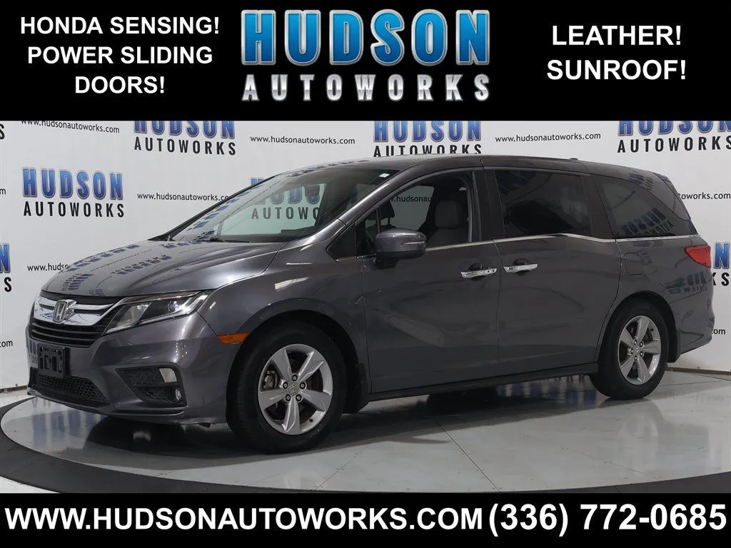 Beige 2018 Honda Odyssey EX-L for sale in Greensboro, NC