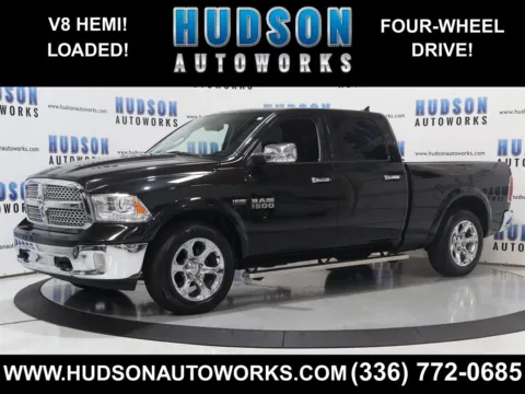 Black 2017 Ram 1500 Laramie for sale in Greensboro, NC