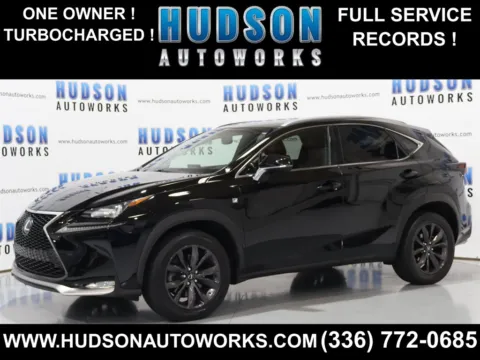 Black 2016 Lexus NX 200t F Sport for sale in Greensboro, NC