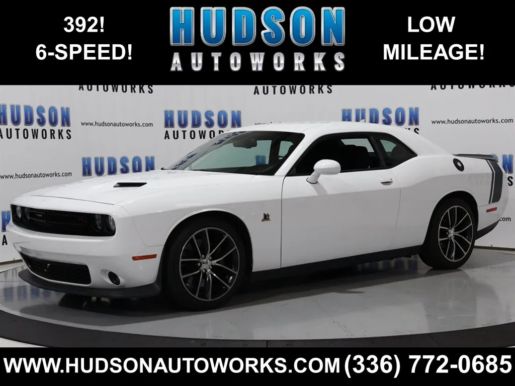 White 2016 Dodge Challenger Scat Pack for sale in Greensboro, NC