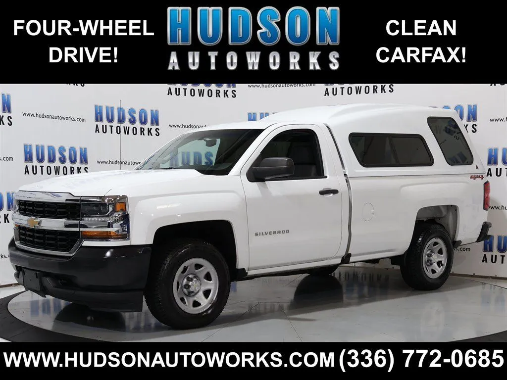 White 2018 Chevrolet Silverado 1500 WT for sale in Greensboro, NC