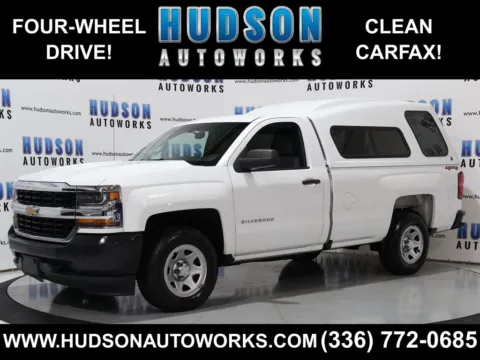 White 2018 Chevrolet Silverado 1500 W/T for sale in Greensboro, NC