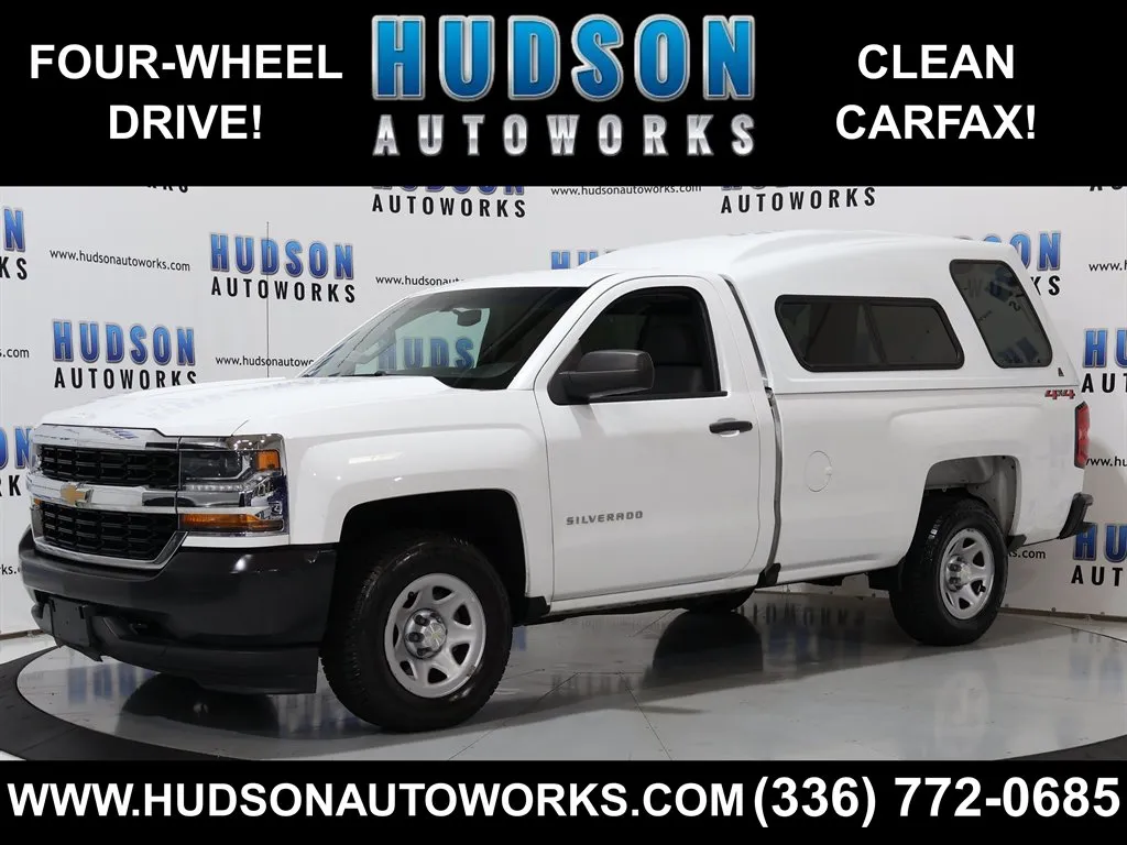 White 2018 Chevrolet Silverado 1500 W/T for sale in Greensboro, NC