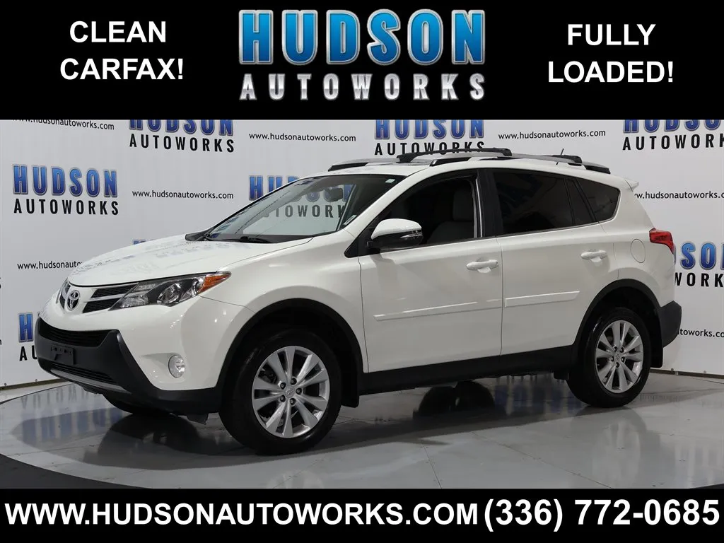 White 2014 Toyota RAV4 Limited for sale in Greensboro, NC