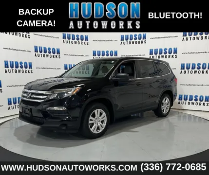 Black 2016 Honda Pilot LX for sale in Greensboro, NC