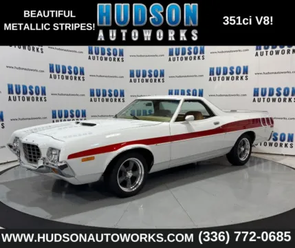 White 1972 Ford Ranchero for sale in Greensboro, NC