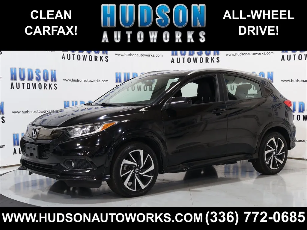 Black 2019 Honda HR-V Sport for sale in Greensboro, NC