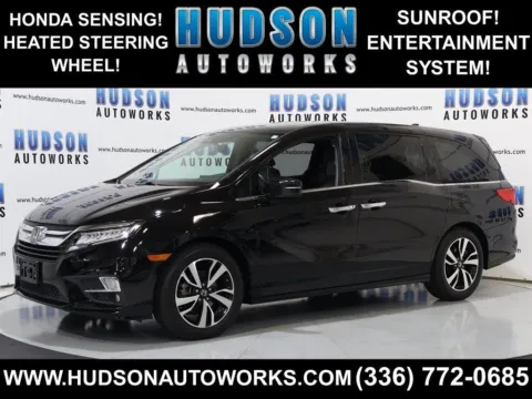 Black 2018 Honda Odyssey Elite for sale in Greensboro, NC