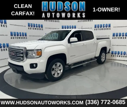 White 2016 GMC Canyon SLE for sale in Greensboro, NC