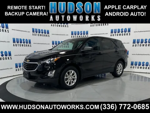 Black 2021 Chevrolet Equinox LS for sale in Greensboro, NC