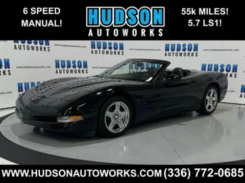Black 1999 Chevrolet Corvette Convertible for sale in Greensboro, NC