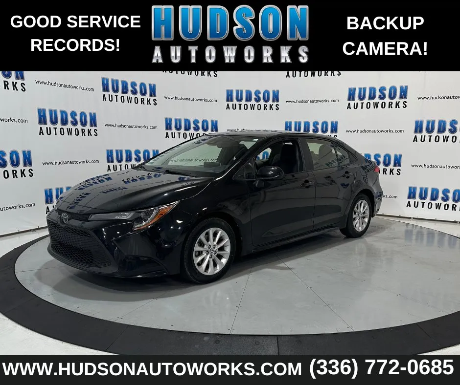 Black 2021 Toyota Corolla LE for sale in Greensboro, NC