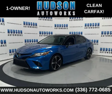 Blue 2019 Toyota Camry XSE for sale in Greensboro, NC