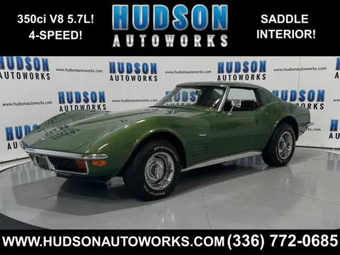 Green 1972 Chevrolet Corvette Coupe for sale in Greensboro, NC