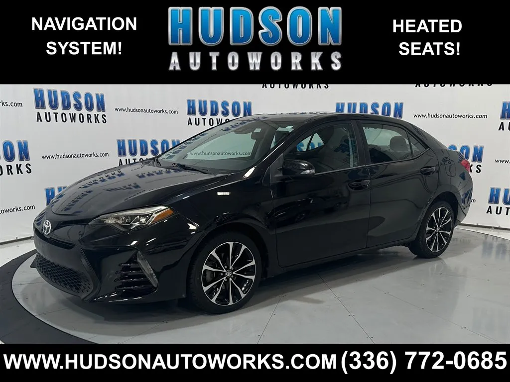 Black 2017 Toyota Corolla XSE for sale in Greensboro, NC
