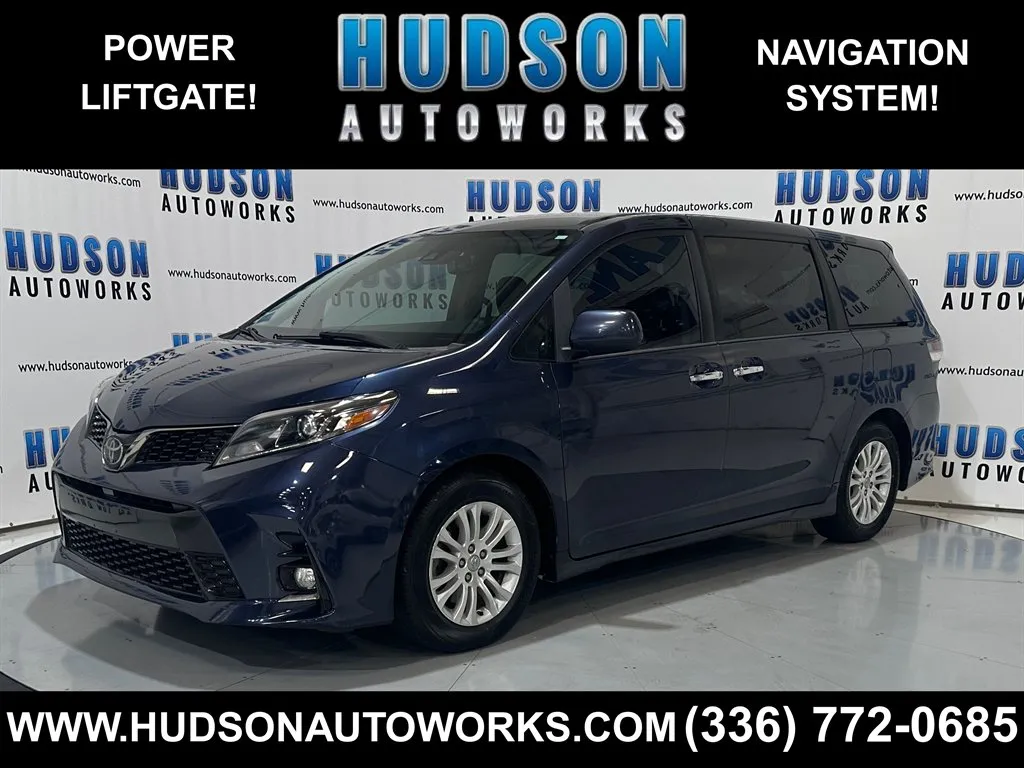 Blue 2019 Toyota Sienna SE for sale in Greensboro, NC