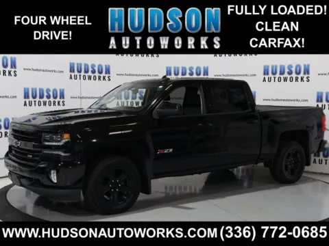 Black 2017 Chevrolet Silverado 1500 LTZ Z71 for sale in Greensboro, NC