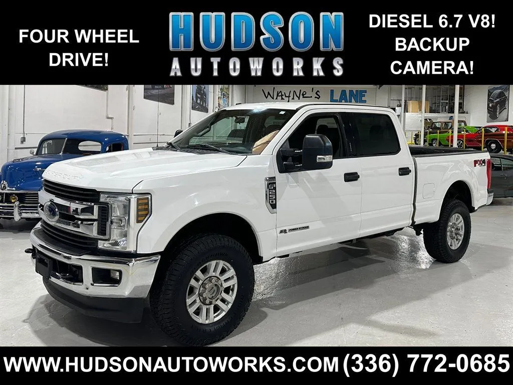 White 2018 Ford F-250SD XLT for sale in Greensboro, NC