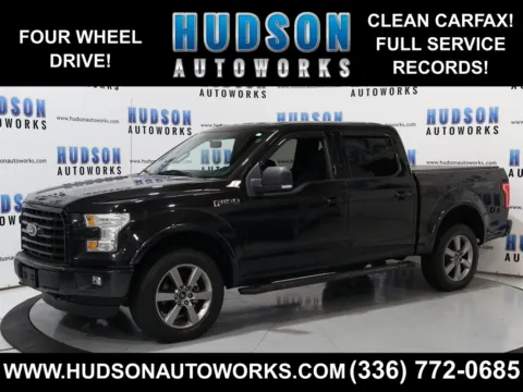 Black 2015 Ford F-150 XLT for sale in Greensboro, NC