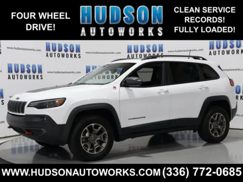 White 2020 Jeep Cherokee Trailhawk for sale in Greensboro, NC