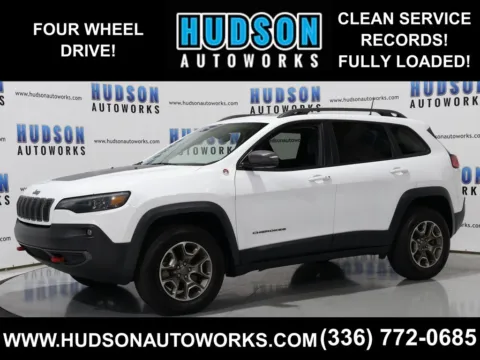 White 2020 Jeep Cherokee Trailhawk for sale in Greensboro, NC