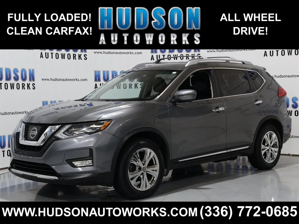 Gray 2017 Nissan Rogue SL for sale in Greensboro, NC