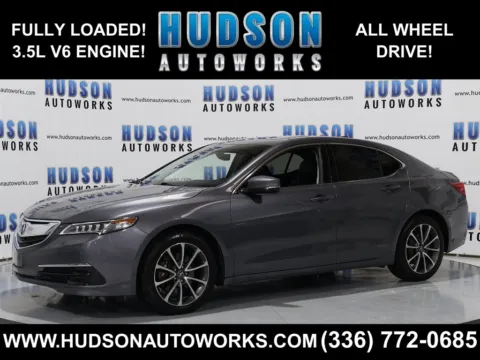 Gray 2017 Acura TLX Tech for sale in Greensboro, NC