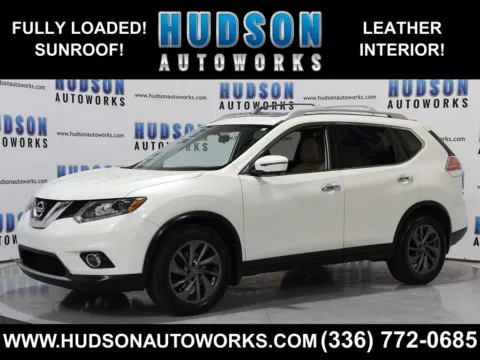 White 2016 Nissan Rogue SL for sale in Greensboro, NC