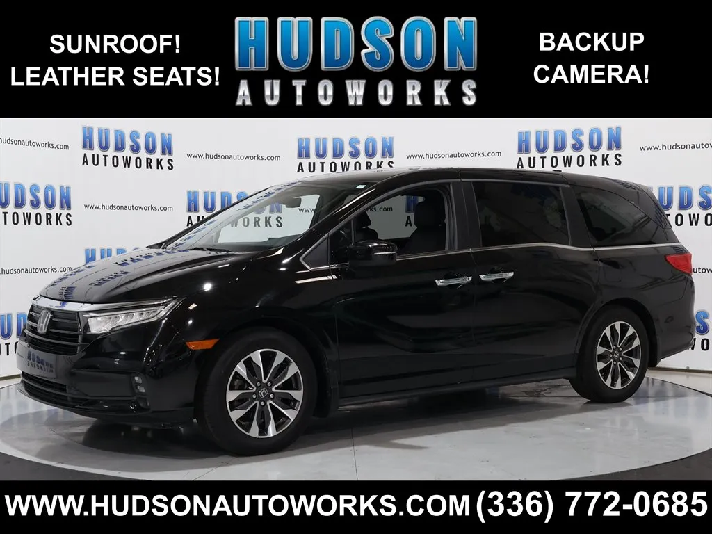 Black 2021 Honda Odyssey EX-L for sale in Greensboro, NC