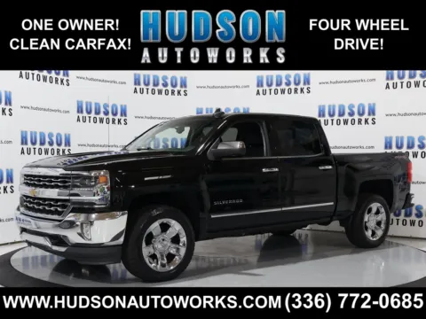 Black 2017 Chevrolet Silverado 1500 LTZ Z71 for sale in Greensboro, NC