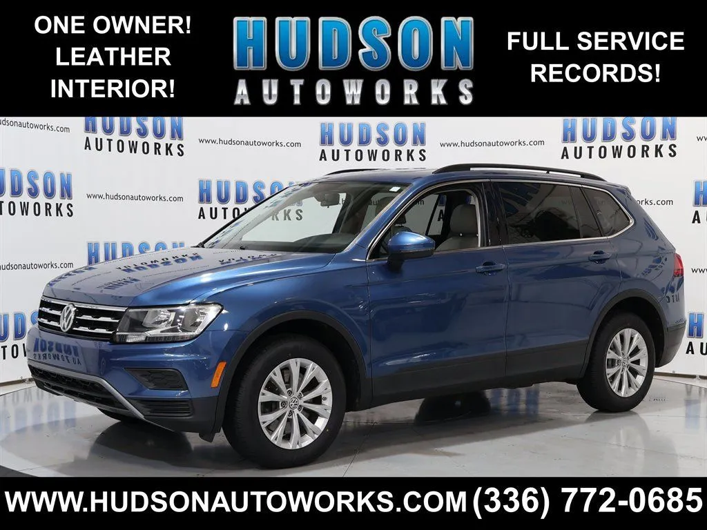 Blue 2019 Volkswagen Tiguan 2.0T SE for sale in Greensboro, NC