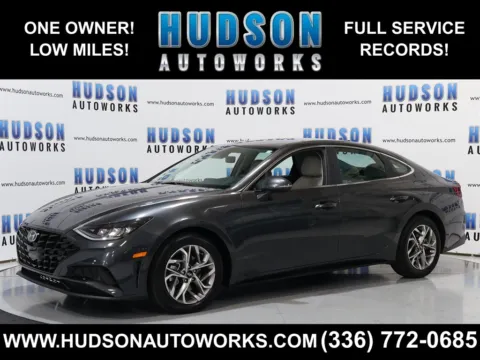 Blue 2021 Hyundai Sonata SEL for sale in Greensboro, NC