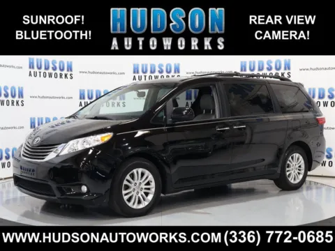 Black 2017 Toyota Sienna XLE for sale in Greensboro, NC