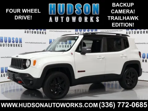 White 2018 Jeep Renegade Trailhawk for sale in Greensboro, NC