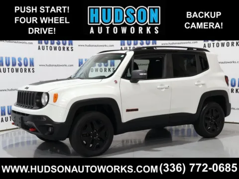 White 2018 Jeep Renegade Trailhawk for sale in Greensboro, NC