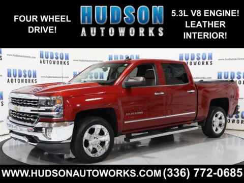 Red 2018 Chevrolet Silverado 1500 LTZ for sale in Greensboro, NC