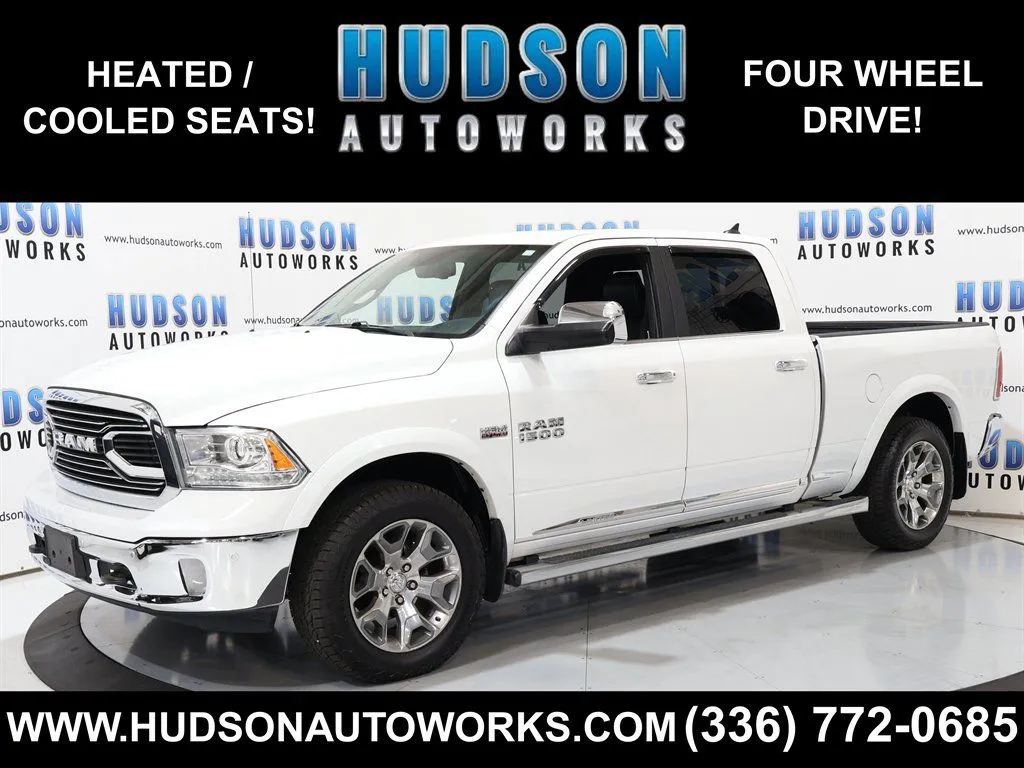 White 2018 Ram 1500 Limited for sale in Greensboro, NC