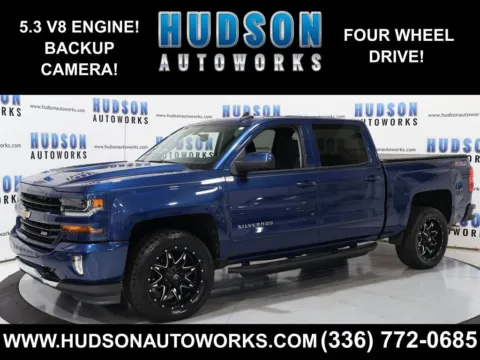 Blue 2017 Chevrolet Silverado 1500 LT for sale in Greensboro, NC