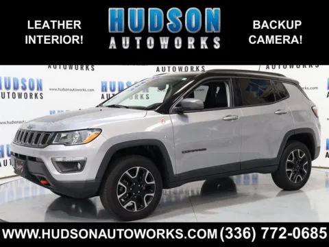 Silver 2019 Jeep Compass Trailhawk for sale in Greensboro, NC
