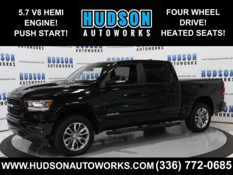 Black 2019 Ram 1500 Laramie for sale in Greensboro, NC